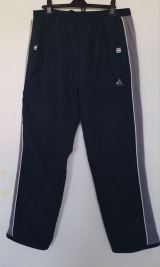 Pantalones Adidas - Azul y Gris