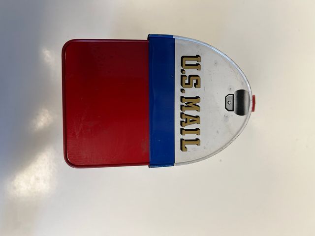 Fiambrera Metálica U.S.Mail Vintage