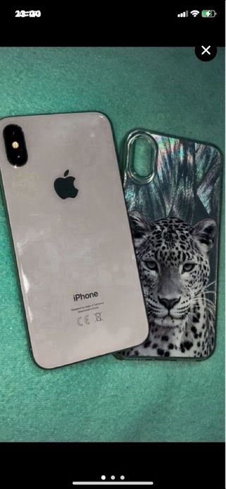 iPhone X Plata - Impecable