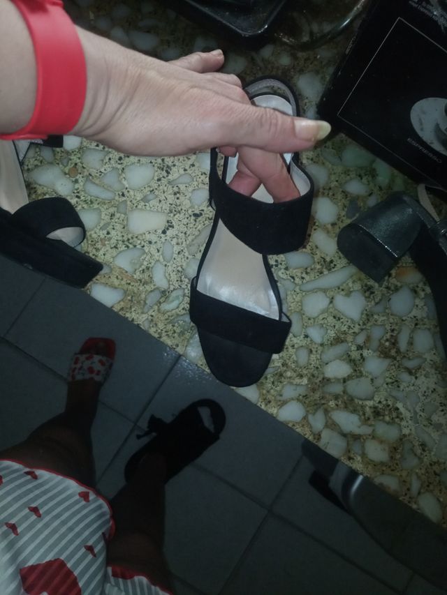 Tacones negros - Talla 38
