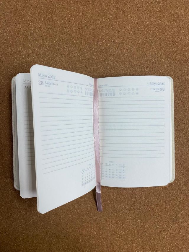 Agenda 2025 día vista A6 - Regalo