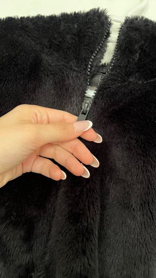 Chaquetón Primark negro XS