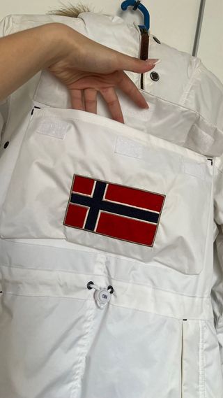 Geographical Norway Chaquetón Blanco