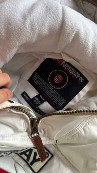 Geographical Norway Chaquetón Blanco