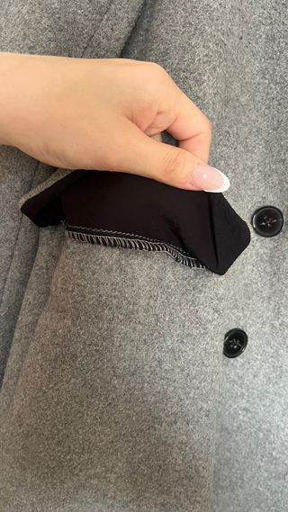 Chaquetón gris - Talla S