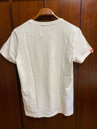Camiseta Superdry blanca talla L