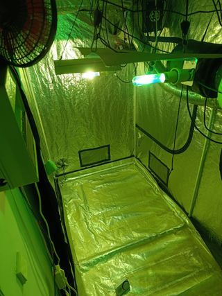 Armario cultivo interior DarkBox con todo completo