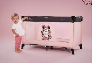 Cuna viaje Minnie Mouse