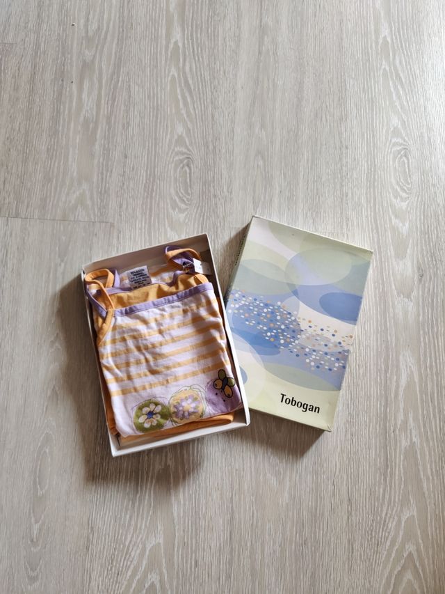 Pijama niña rayas amarillo - Tobogan