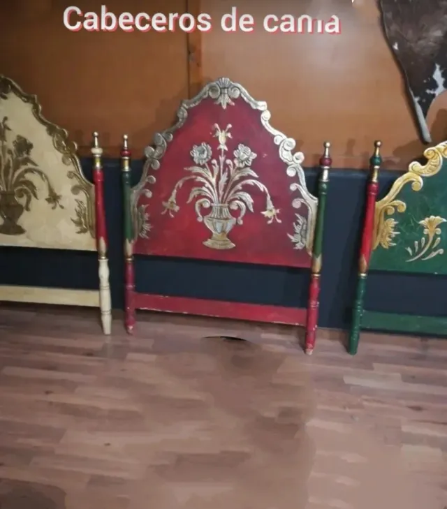 Cabeceros cama estilo rústico