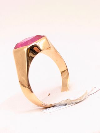 Anillo oro rosa 18k