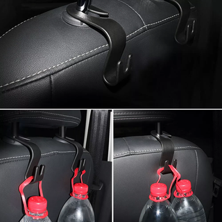 2 ganchos para el respaldo del asiento del coche