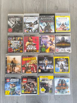 Juegos PS3 , precio por juego o 79€ todos