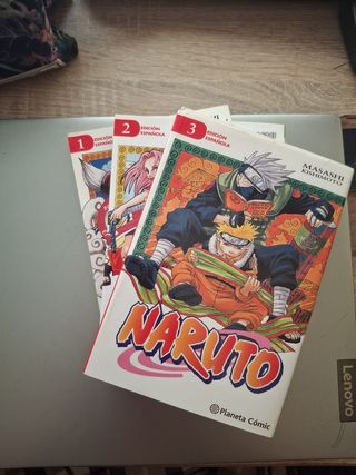 Mangas Naruto (1-3)
