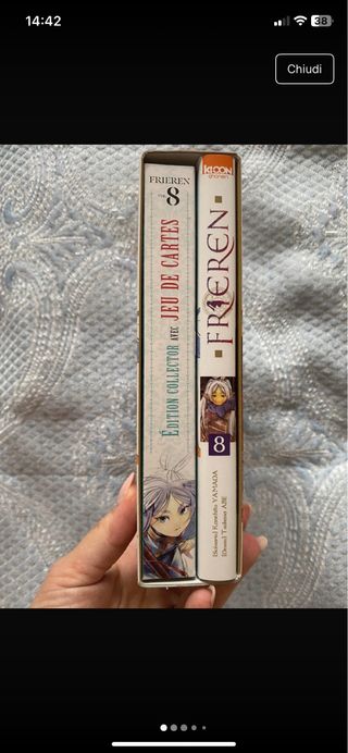 Frieren Édition vol8 collector limited senza carte