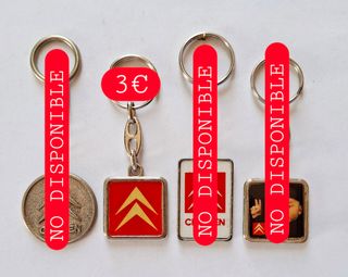 Llavero Citroën coleccionismo Vintage antiguo