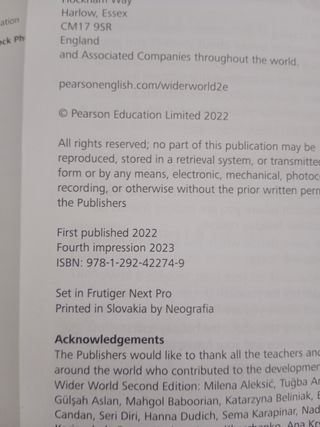 Wider World 2e 3 Student's Book & eBook