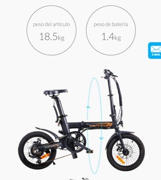 Bicicleta eléctrica plegable Airwheel