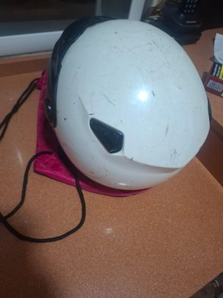 Casco moto Zeus blanco