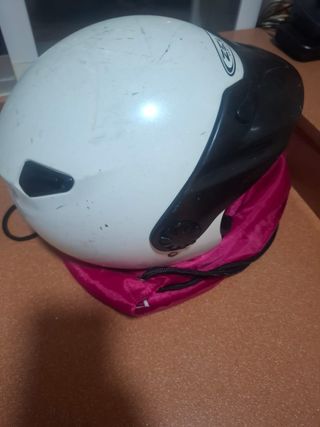 Casco moto Zeus blanco