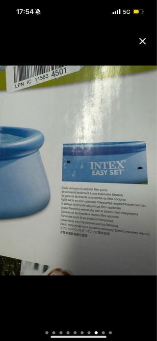 Piscina Intex Easy Set + Cobertor