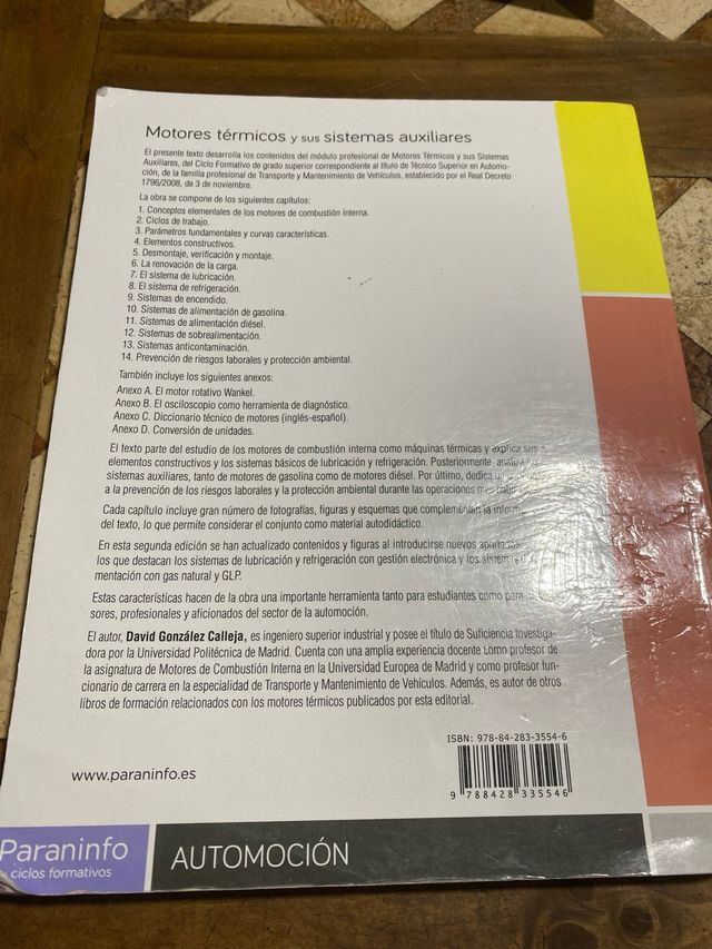 Motores térmicos y sus sistemas auxiliares: Rús...