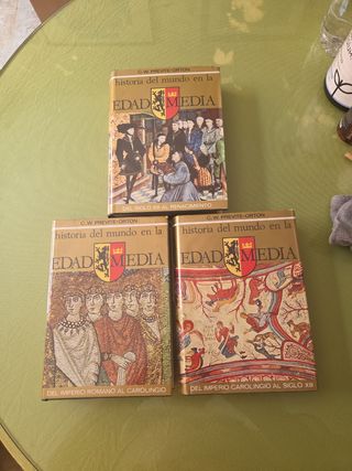 Historia del mundo en la Edad Media. 3 tomos.