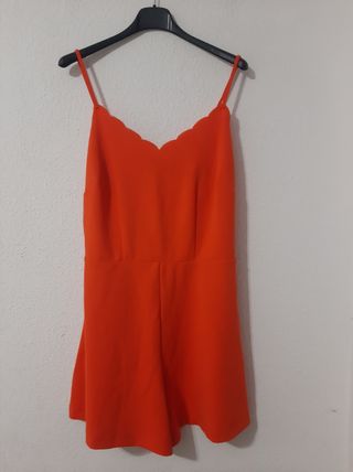 Mono corto naranja Vero Moda