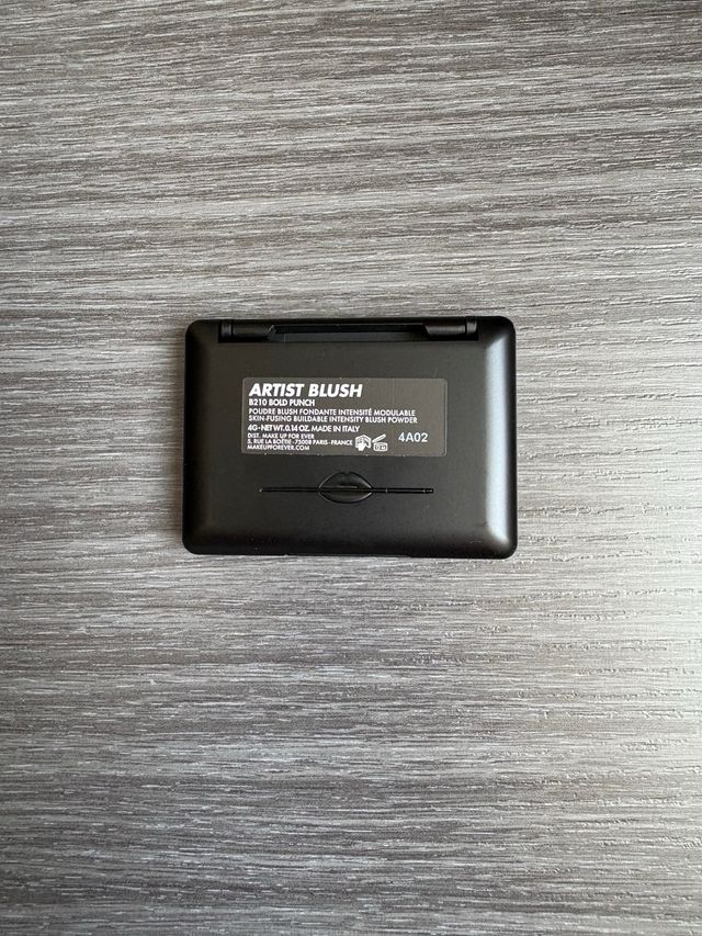 Colorete nuevo Make Up For Ever. Artist Blush