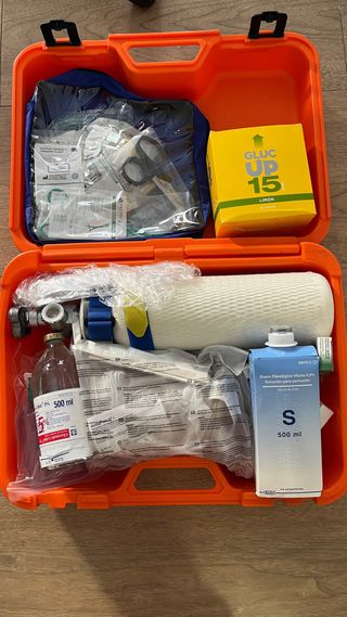 Maletín primeros auxilios completo