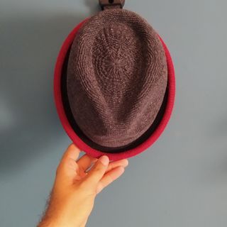 Sombrero Chillouts - Gris y Rojo