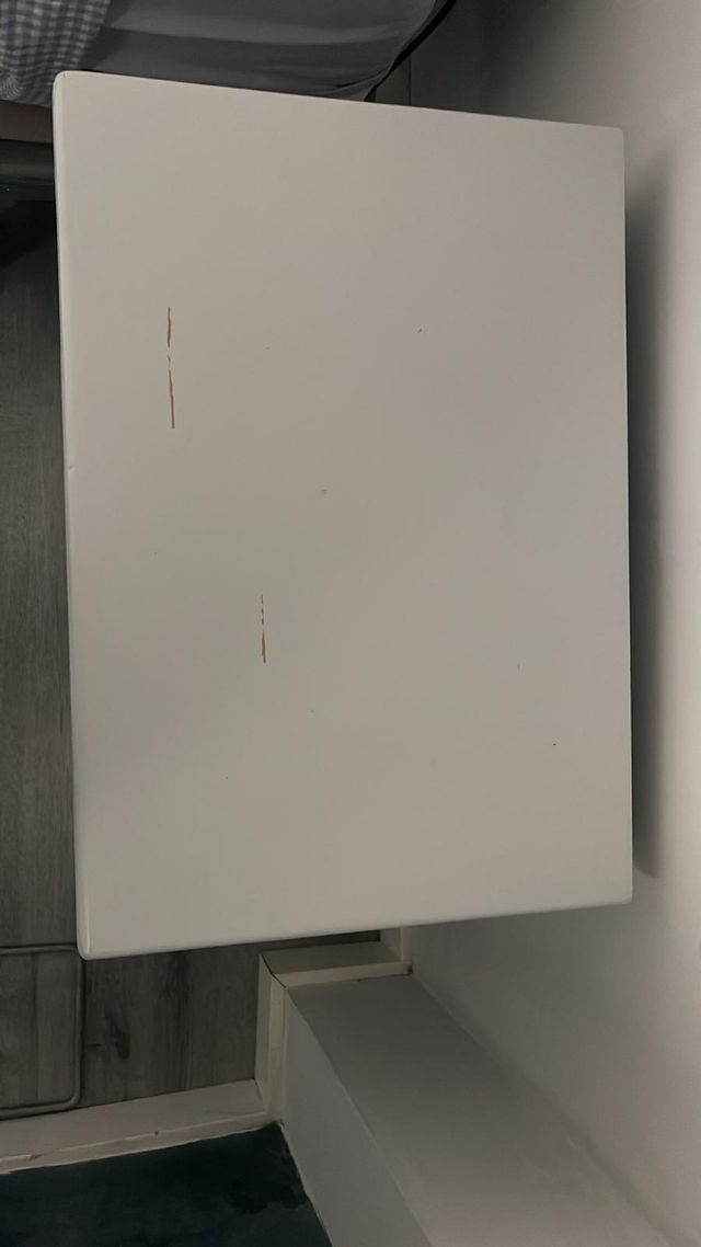 Mesilla de noche 3 cajones - Gris Armani