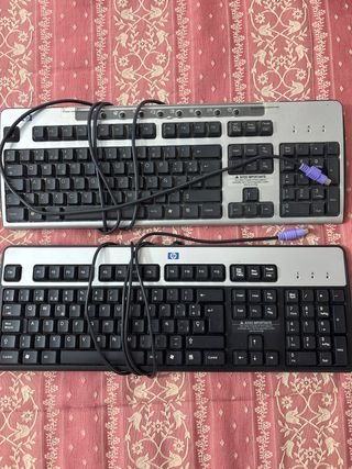 2 Teclados HP - Usados