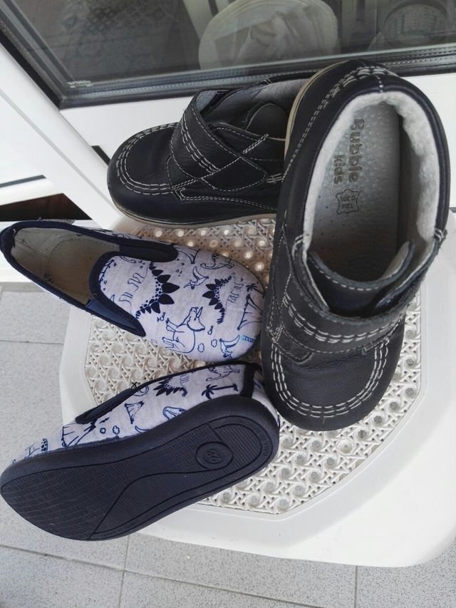 Zapatos niño - Piel - 2 pares