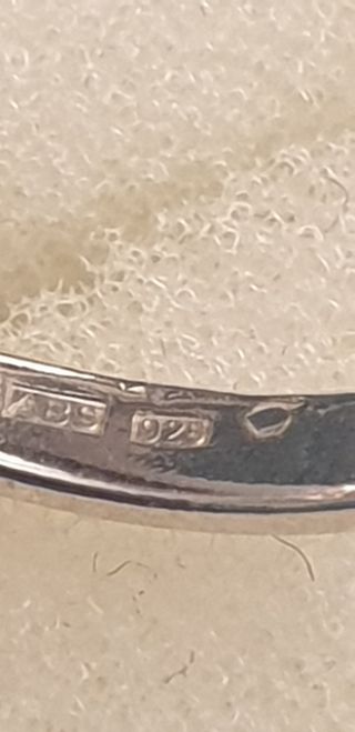 Anello ametista argento