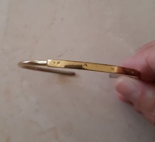 Pulsera dorada