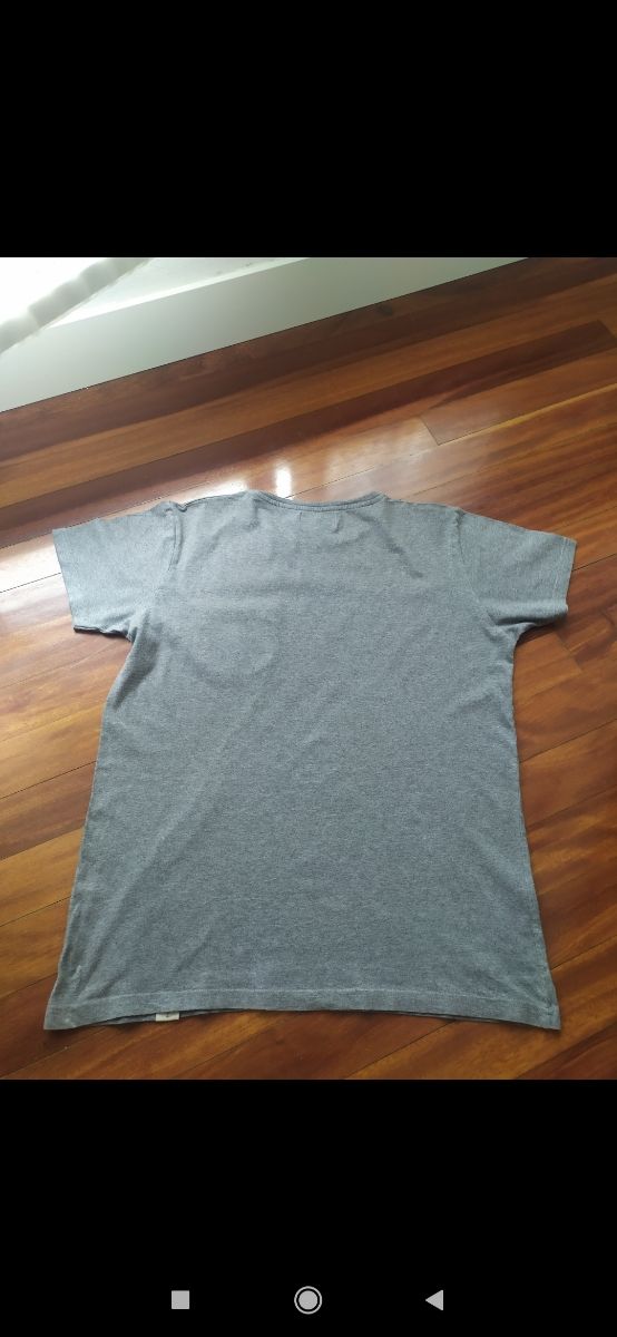 Camiseta gris Ewan - bolsillo