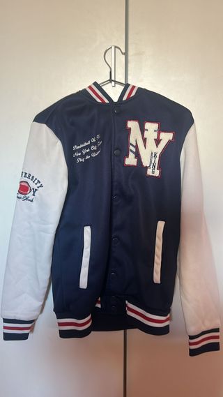Chaqueta universitaria NY S