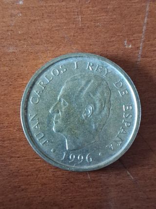 Moneda 100 Ptas Biblioteca Nacional 1996