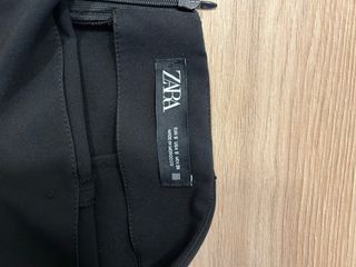Falda Zara negra talla S