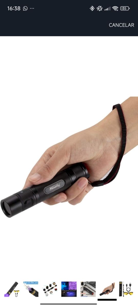 Linterna UV Alonefire SV005 10W