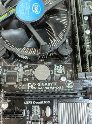 Placa base Gigabyte GA-H81M-DS2, (ref-5)