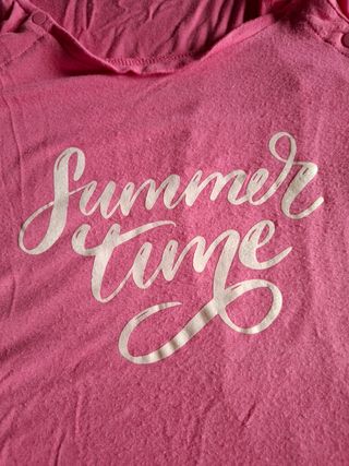 Set 2 top maniche corte allattamento Prenatal S