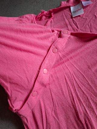 Set 2 top maniche corte allattamento Prenatal S