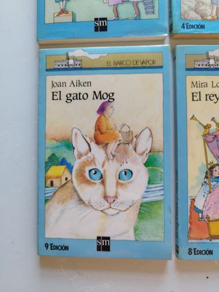 Lote de libros barco de vapor