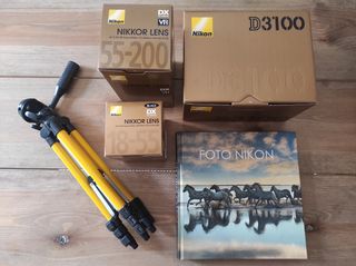 Nikon D3100 + 2 objetivos