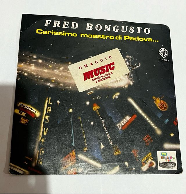 Vinili 45 giri Fred Bongusto