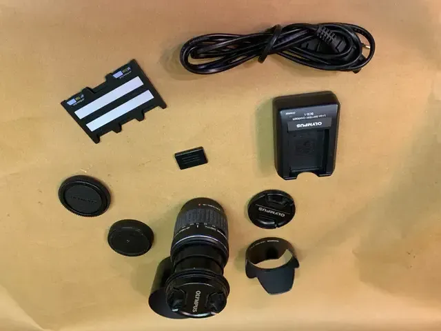 Objetivo Olympus 40-160MM+ accesorios