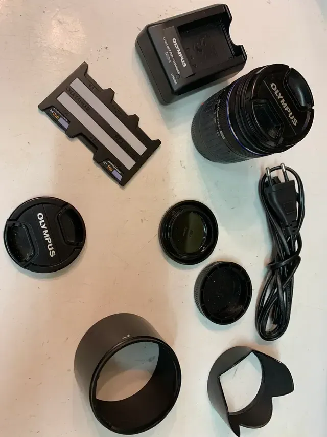 Objetivo Olympus 40-160MM+ accesorios