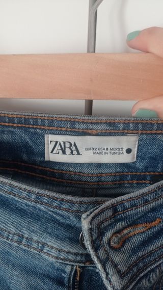 Vaqueros rectos azules